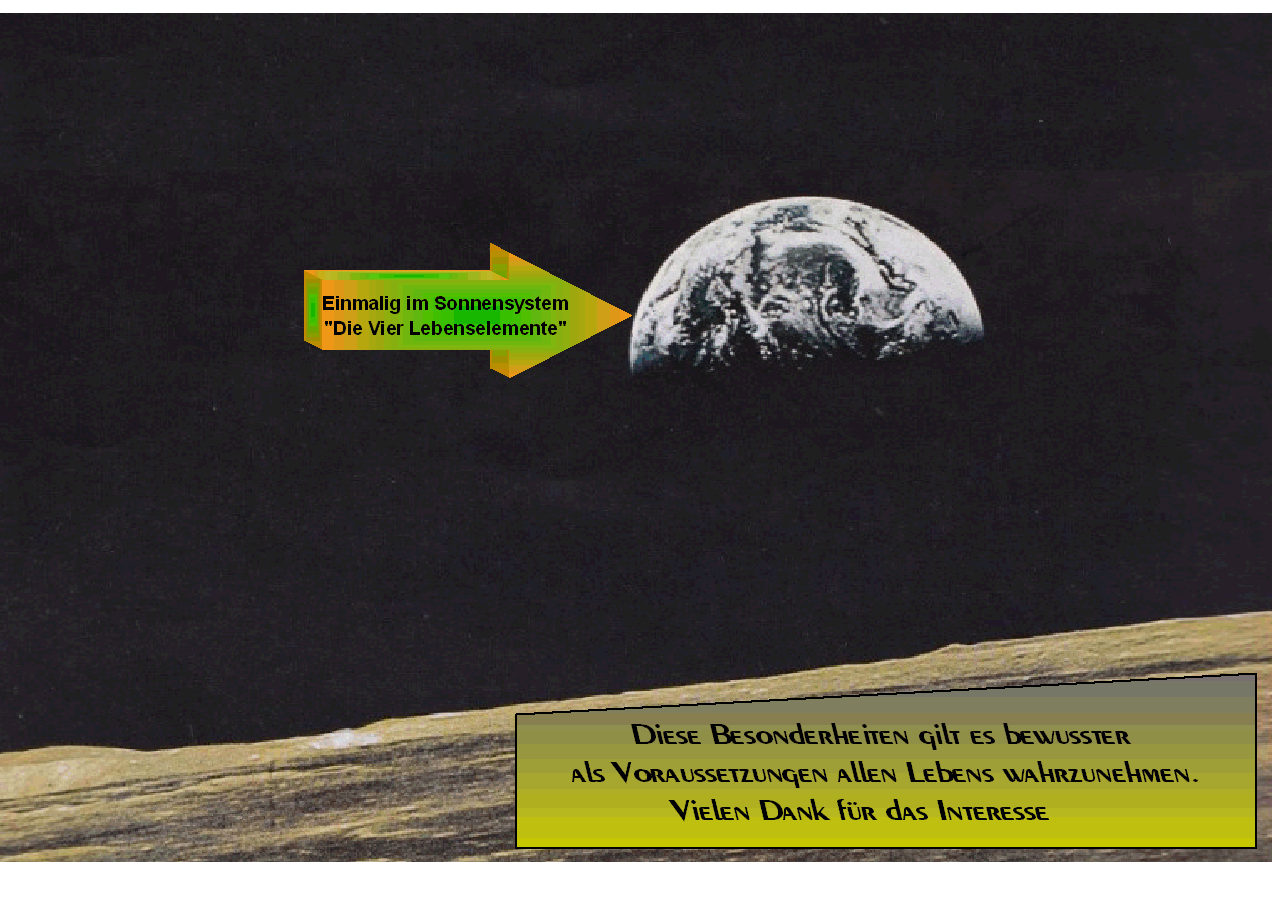 Aus der Sicht eines Astronauten...